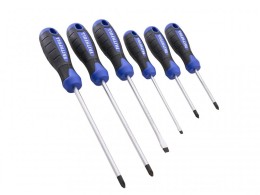 Faithfull 6 Piece Soft Grip Screwdriver Set &pound;9.99